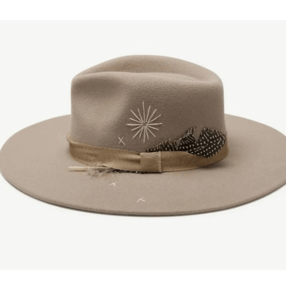 NEW! Wyeth Astral embroidered wool boho rancher main image 8